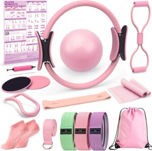 Pilates Kit for Home Workouts, Pila...
