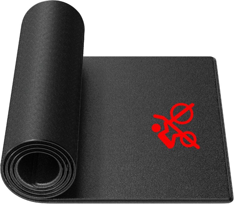 Bike Mat Compatible with Peloton Bike, 6mm Floor Protector