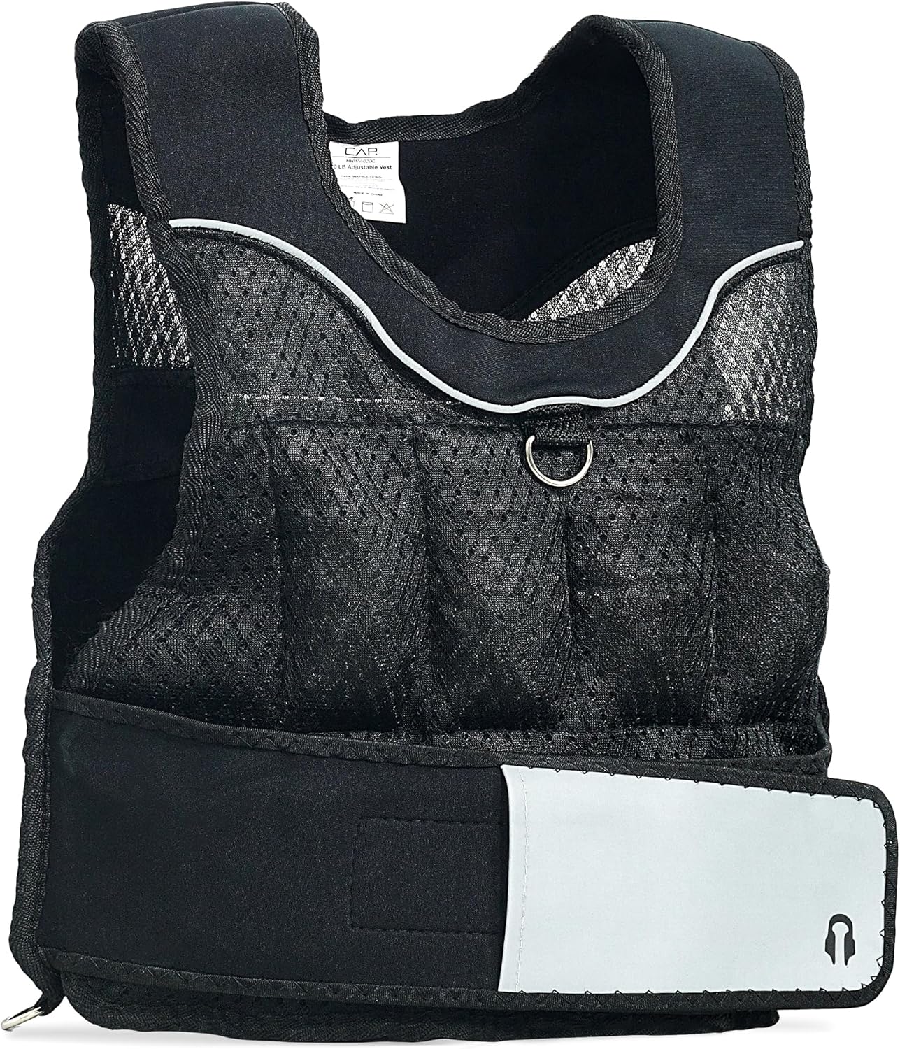 CAP Adjustable Weighted Vest 20–150 lbs for Strength Training, Running & Workouts, Weight Vest for Men & Women, Fitness Training Vest