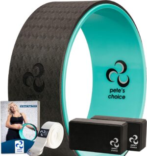 Yoga Wheel Kit for Beginners –...