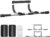 Ally Peaks Pull Up Bar for Doorway,Multiple Levels Width Adjustable Pull Up Bar Accurately Match Wide and Narrow doorframe,Indoor Chin-Up Bar Workout Bar,USA Original Patent
