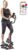 Sunny Health & Fitness Smart Twist Stair Stepper with Adjustable Handlebar