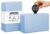 High Density EVA Yoga Blocks 2 Pack, 280g Pro-Level Exercise Brick (46-50 Shore C Firmness), Odor-Free & Non-Slip Foam Props for Yoga, Pilates & Stretching