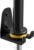 JNIHEEP Olympic Barbell Hanger,Garage Gym Bar Wall Rack,Vertical Barbell Mount Rack,Black Powder Coated,Space Saving Commercial or Home Gym Accessory,Holds Under 33mm Bar Size