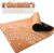 Designer Cork Yoga Mat – Signature Aesthetics on Quality Portuguese Cork with 5mm Solid Tree Rubber Base for Lasting Stability – Non Slip Grip, Odor Free and Non Toxic