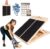 Slant Board Calf Stretch with Stretch Strap, 460 lb Portable Incline Board