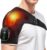 WoloyHeatie Cordless Shoulder Heating Pad with Massage, FSA Eligible Items
