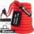 Battle Ropes for Home Gym Exercise – 1.5 Inch Diameter 30FT Red Battle Rope Workout Exercise Training Ropes with Protective Sleeve for Kids Men Women Exercise Fitness & Strength Training