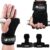Leather Lifting Straps for Weightlifting, Padded Wrist Support, Pair