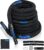 Perantlb Battle Rope With Wear-Resistant Nylon Protective Sleeve – Heavy Battle Rope for Strength Training, Home Fitness Exercise – Anchor Strap Kit Included