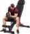 1200LBS Adjustable Weight Bench Press, Heavy-duty Workout Bench for Home Gym, Extra Headrest, Incline Decline strength Training Bench Press for Full Body Workout Extrem Stable