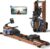 Merach R280 Water Rowing Machine, Foldable & Space-Saving, 400lbs Capacity