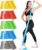 Resistance Bands Set for Physical Therapy, Rehab, Yoga and Pilates