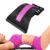 Back Stretcher – 4-Level Adjustable Lumbar Support Board & Back Cracker for Lower Back Pain Relief, Home Office Use (Pink)