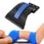 Back Stretcher – 4-Level Adjustable Lumbar Support Board & Back Cracker for Lower Back Pain Relief, Home Office Use (Blue)