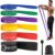 Exercise Bands，Set of 6 Resistance Bands for Working Out,Pull Up Bands Set,at Home Workout Equipment,Instruction Guide and Carry Bag Included