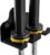 JNIHEEP Olympic Barbell Hanger,Garage Gym Bar Wall Rack,Vertical Barbell Mount Rack,Black Powder Coated,Space Saving Commercial or Home Gym Accessory,Holds Under 33mm Bar Size