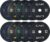 CAP 2-inch Olympic Bumper Plate Weight Set | 100-370 lbs | Multiple Colors | Storage Rack Optional