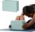Gaiam Yoga Block, EVA Foam for Balance & Stretch (1 Block, Lagoon)