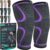 Modvel Compression Knee Brace for Women & Men – 2 Pack Knee Brace for Women Running Knee Pain, Knee Support Compression Sleeve, Workout Sports Knee Braces for Meniscus Tear ACL & Arthritis Pain Relief
