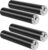 EVERYMATE Weight Plate Holder Power Rack Attachment 2 Inch Olympic Plate Storage Power Squat Rack Holder Weight Plates for 2×2 3×3 2×3 Power Cage Accessories Weight Plate Rack
