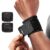 CAMBIVO 2 Pack Wrist Brace for Carpal Tunnel with wraps, Black
