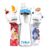 Cirkul 22oz Clear Plastic Water Bottle with Two No Sugar, 0 Cal Cartridges